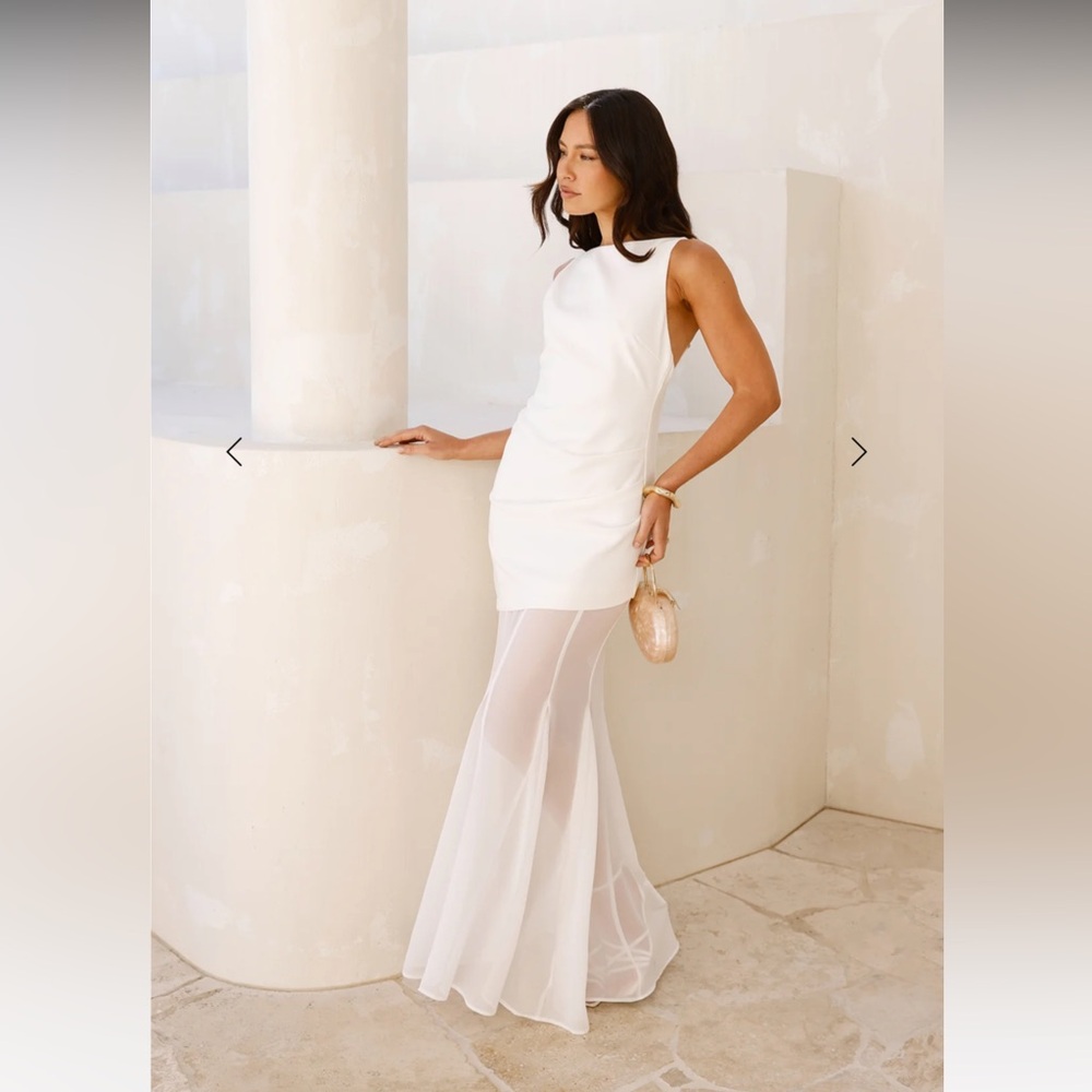 Hello Molly MODERN ART MAXI DRESS - Picture 4 of 9